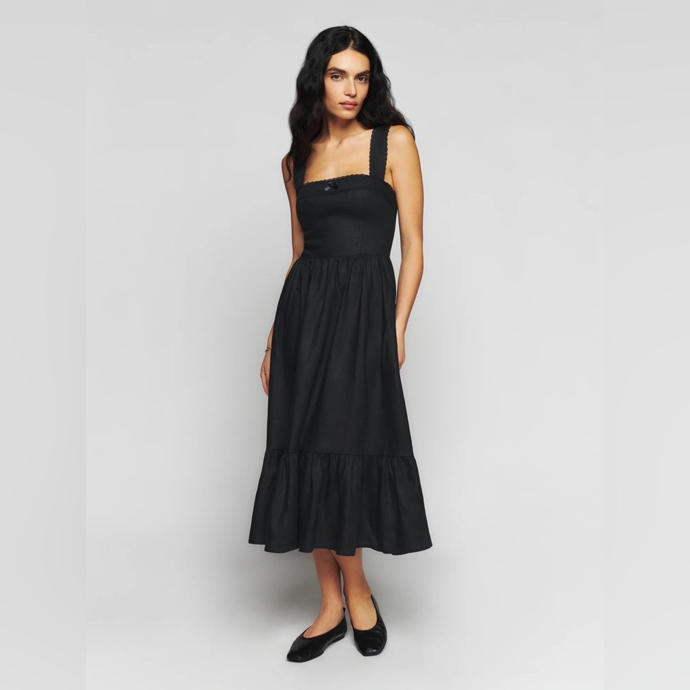 Reformation Rowen Linen Dress